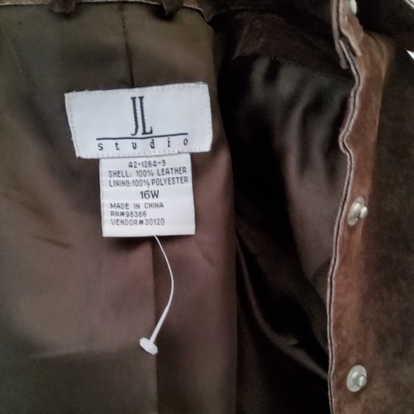 JL Studio Suede Jacket - Picture 8 of 9